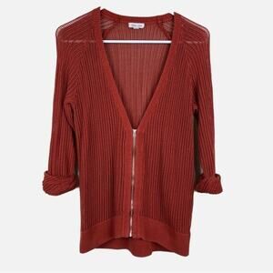 Urban Outfitters Silence + Noise V-Neck Cardigan Womens Sz M Grunge Casual Fall